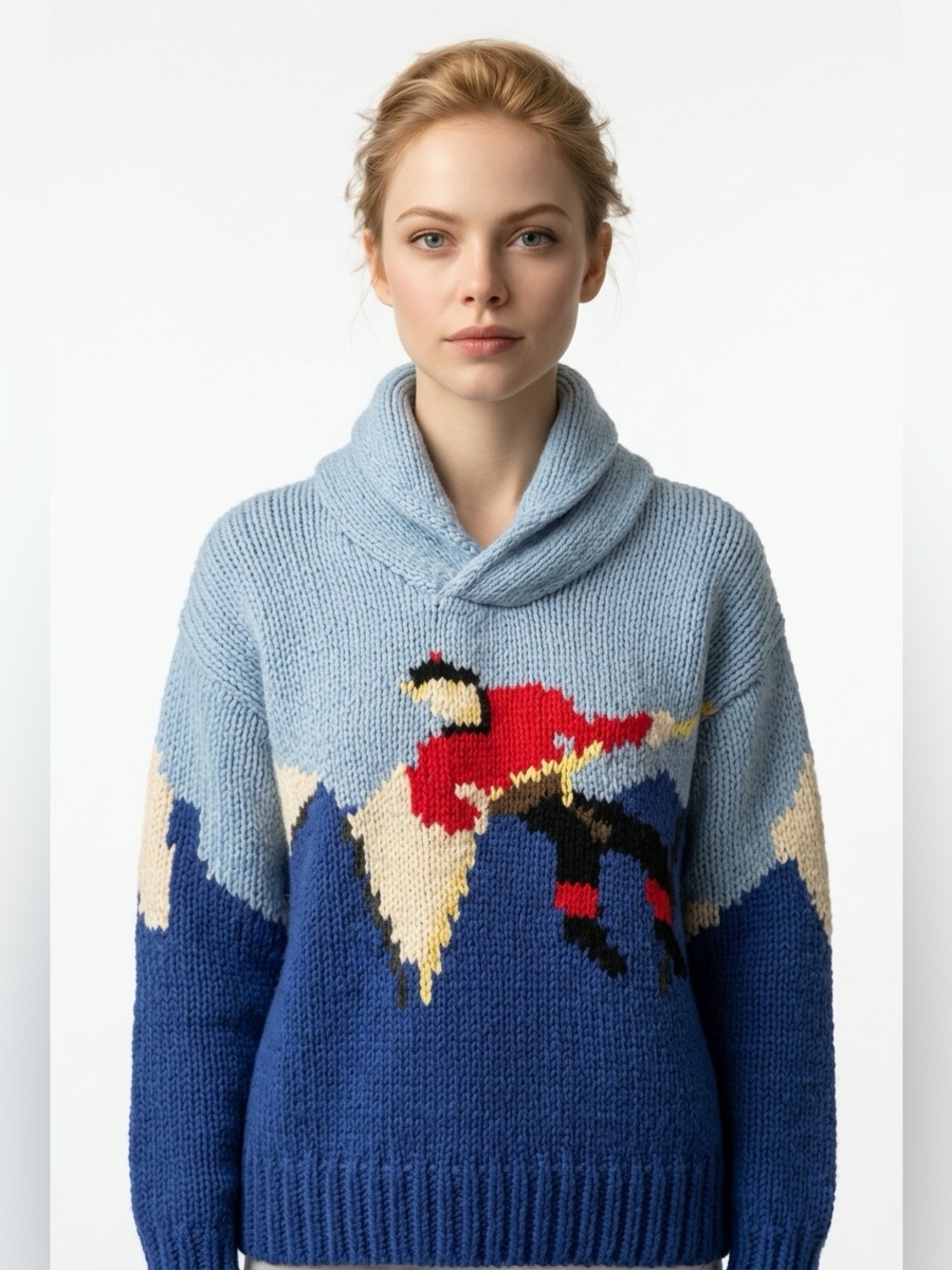 Vintage Robert stock ski sweater